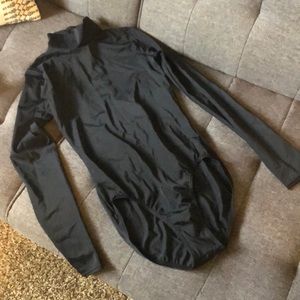 Balera Adult Black Bodysuit/Leotard